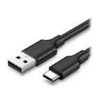 UGREEN USB-C to USB-A 3A QC Hızlı Şarj Kablosu 1.5m - Siyah