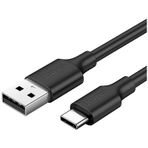 Ugreen Usb-C to Usb-A 3A QC Hızlı Şarj Kablosu 2 Metre Siyah 60118