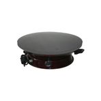 Uğur 55 cm battal boy Kara Sac Elektrikli Lüks Termostatlı Ekmek,gözleme,börek Ve Katmer Sacı 2200 W