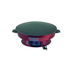 Uğur Büyük Boy Elektrikli Termostatlı Katmer Sacı Yufka Gözleme Sacı (55 Cm.) Bordo Uğur-55 cm.Ktmer sacı
