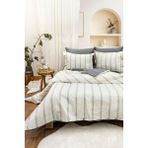 Uğur Home Tek Kişilik Ranforce Nevresim Takımı - Brendon - Bej - 160 x 220 cm