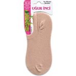 Uğur İnci Uğur Inci Bayan Bambu Görünmez Çorap 36-40 Dikişsiz Nefes Alan Babet Çorap 6 Lı Paket - Standart - Ten