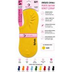 Uğur İnci Uğur Inci Dikişsiz Likralı Penye Bayan Soket Çorap Renkli Seri – Esnek, Yumuşak Dokulu, Günlük Kullanım Sneaker Çorabı 6 Lı Paket - 36 - 40 - Sarı