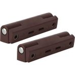 Uğur Kalıp 2 Adet Koyu Kahverengi 75 mm Menteşe Çelik - 75 mm Pvc Kapı-Pencere Mobilya Menteşesi - Koyu Kahve Menteşe