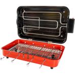 Uğur Katmer Elektrikli Izgara (Krom Rezistans) - Kırmızı