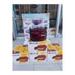 Uğur Uğur Katmer Davul Fırın Tek Tepsili Bordo