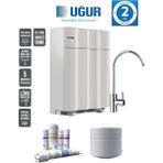 Uğur usa T125B Slim 12 lt Kapasiteli 5 Aşamalı Filtrasyonlu Su Arıtma Cihazı ile Sağlıklı Su - Beyaz