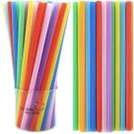 Uğurlu Renkli Düz Frozen Pipet 100 Lu