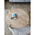 Uğurlubaylar Yuvarlak Orta Sehpa - antik - 90 cm
