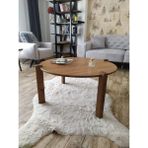 Uğurlubaylar Yuvarlak Orta Sehpa - teak - 90 cm