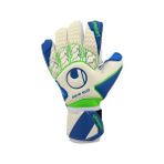 Uhlsport Aquasoft Islak Zemin Kaleci Eldiveni - 8,5 - Yeşil - Beyaz