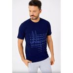 Uhlsport Done 3221108-410 Erkek Pamuk T-Shirt - 2XL - Lacivert