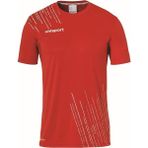 Uhlsport Erkek Antrenman T-Shirt Score 26 1003451 - Kırmızı - Beyaz