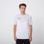 Uhlsport Erkek Günlük T-Shirt Progressive Training 1005308 - M - Beyaz