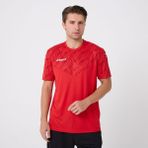 Uhlsport Erkek Günlük T-Shirt Progressive Training 1005308 - XL - Kırmızı