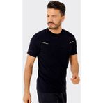Uhlsport Erkek T-Shirt Alfa T-Shirt B.yaka Pamuk Alfa M 3211106 - Siyah