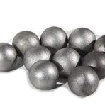 UHRIG 10 x demir tam küre – masif çelik küreler, her biri Ø 20 mm – Galvanizleme, delme ve kaynak için çelik malzeme, örn. çit direkleri için – 10 adet