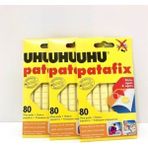 UHU Patafix Yapıştırıcı Hamur 3'lü Paket Sarı Renk 80 Parça Kullanıma Hazır