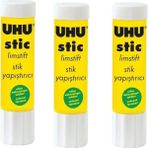 Uhu Stick Yapıştırıcı 21 Gram ( 3 Adet ) UHU40869 - Şeffaf - Gramaj