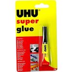Uhu Super Glue Sivi Japon Yapıştırıcı 3 Gr - Jumbo Paket 12 Li Kartela 42400