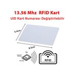 Uıd Değiştirilebilir 13.56mhz Rfıd Manyetik Kart Rfid Proximity Göstergeç Kart 13.56 Mhz Kapı