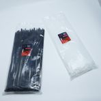 Uk Plastik Kablo Bağı Plastik Kelepçe Cırt Klips 7.6X400 Mm 100 Adet - Beyaz