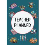 UK Teacher Planner: Undated Lesson Plan Diary | A4 (210 x 297 mm) | Weekly & Monthly Agenda | 7 Subjects/Periods, Days Horizontally Across the Top | For Primary/Secondary School & Homeschooling