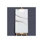 UKAB DEKOR Kendinden Yapışkanlı Mermer Seramik Desenli Köpük PVC Duvar Paneli (30x60 cm 0,18 m²) Banyo Mutfak Turuncu 30 x 61