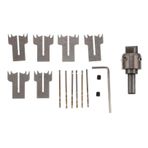UKCOCO 1 Set Ahşap İşleme Entegre Alet Bahçe Urn Saksı Burun Heykeltıraşlık Cihazı İnşaat DIY Burun Şekillendirici Sepet İstifleyiciler Flip Saat Benzersiz Simüle Gümüş Alaşım