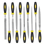 UKCOCO 10 Set dosya marangoz aletleri taşlama araçları Engraving aletleri İşleme aletleri tutkal tabancası nozul ipuçları kare iğne törpüsü ağaç işleme aletleri metal çelik aracı
