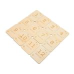 UKCOCO 12 Adet baskılı ahşap diskler ev dekorasyon home decor dekoratif objeler ahşap oyma ilk yıl büyüme kartları bebek kilometre taşı kartları tahta talaşları bebek büyüme kartları Odun