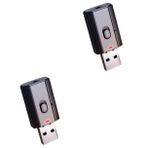UKCOCO 2 Adet 4 1 alıcı USB alıcı adaptör 3,5 mm jak alıcı ses alıcı cep telefonu başlatıcı