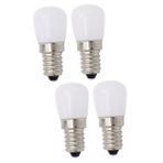 UKCOCO 4 Adet buzdolabı ampulü eski LED ampul soba ampulü değişimi fırın lambası ampulü LED cihaz ampul e14 ampul e14 baz ampul davlumbaz buzdolabı ışığı tungsten lamba seramik beyaz