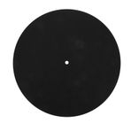 UKCOCO 7 Keçe Kayıt Defteri Statik Pikap Kayma Matı Pikap Tabağı Mat Kauçuk 12 Inç Antistatik Kapak Vinil Crosley Plak Çalar Keçe Plak Çalar Pedi Karbon Döner Tabla Keçesi Adanmış Akrilik