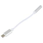 UKCOCO Adaptör Kablosu Kulaklık Adaptörü Kablosu Tip-c Ila 3,5 Mm Adaptör Kulaklık Jak Adaptörü Kulaklık Tipi-c Adaptörü Kulaklık Jakı Adaptörü Çıplak Alüminyum Alaşım Dönüştürücü