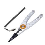 UKCOCO Alüminyum Balıkçı Pensesi Balıkçılık Lures Pense Sinek Balıkçılık Pensesi Olta Kesici Tel Kesici Pense Manley Pense Balıkçılık Sıkma Aracı Sökücü Pense Balık Cazibesi Pense