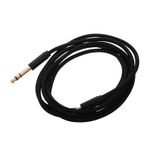 UKCOCO Hoparlör ses kablosu hoparlör kablosu elektro gitar amfi kablosu yardımcı kordon elektronik gitar kablosu gitar jakı subwoofer kablosu pedal yama kabloları gitar akoru bakır Black