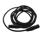 UKCOCO Kanon Denge Çizgisi Xlr Kabloları Dengeli Kordon Bilgisayar Xlr Kablosu Xlr Mikrofon Kablosu Xlr Ses Kablosu Mikrofon Teli Dengeli Kablo Mikrofon Kaynağı Uygun Kablo Bakır Black