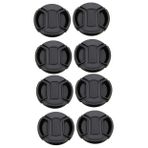 UKCOCO Ön Lens Değiştirme Kapağı 8 kamera lens kapağı 62 mm lens kapağı lens koruyucuları fotoğraf makinesi kamera lensi objektif kapağı çıtçıt düğmesi kamera merceği plastik