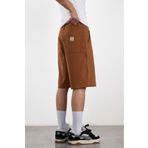 UKHWD SUPPLY Kahve Gabardin Baggy Jean Erkek Şort Jorts