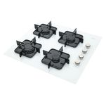 Ukinox ARES60 Beyaz Ankastre Cam Ocak