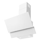 Ukinox Aztec 60 Modern Beyaz Cam Duvar Tipi Ankastre Davlumbaz