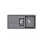 Ukinox Evye Modelleri Valente D-150l Croma Granit Eviye Gri