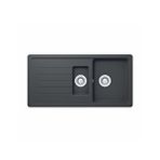 Ukinox Evye Modelleri Valente D-150l Siyah Granit Eviye Siyah