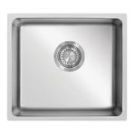 Ukinox ME451 45x40 Inox Paslanmaz Çelik Tezgah Altı Mutfak Evyesi - Sifon Dahil
