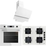 Ukinox Smart Serisi Beyaz Ankastre Set (SMART8801-ARES65-AZTEC60)