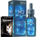 Ukko Cosmetics SNMP20018 No White Hair 50 ml Saç Serumu + Jel