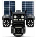 Ukron 4 Kameralı Aov Solar Güneş Enerjili 4g Sim Kartlı Kamera E-Sim Hi-Easy Türkçe Uygulama