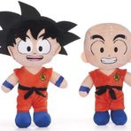 UKToyworld 4'lü Yumuşak Oyuncak Seti DBZ 10" Goku Krillin Puar Roshi Peluş Set