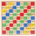 ulable Ahşap 99 tek seferlik matematik oyuncak, bebek kulak öğrenme oyuncağı